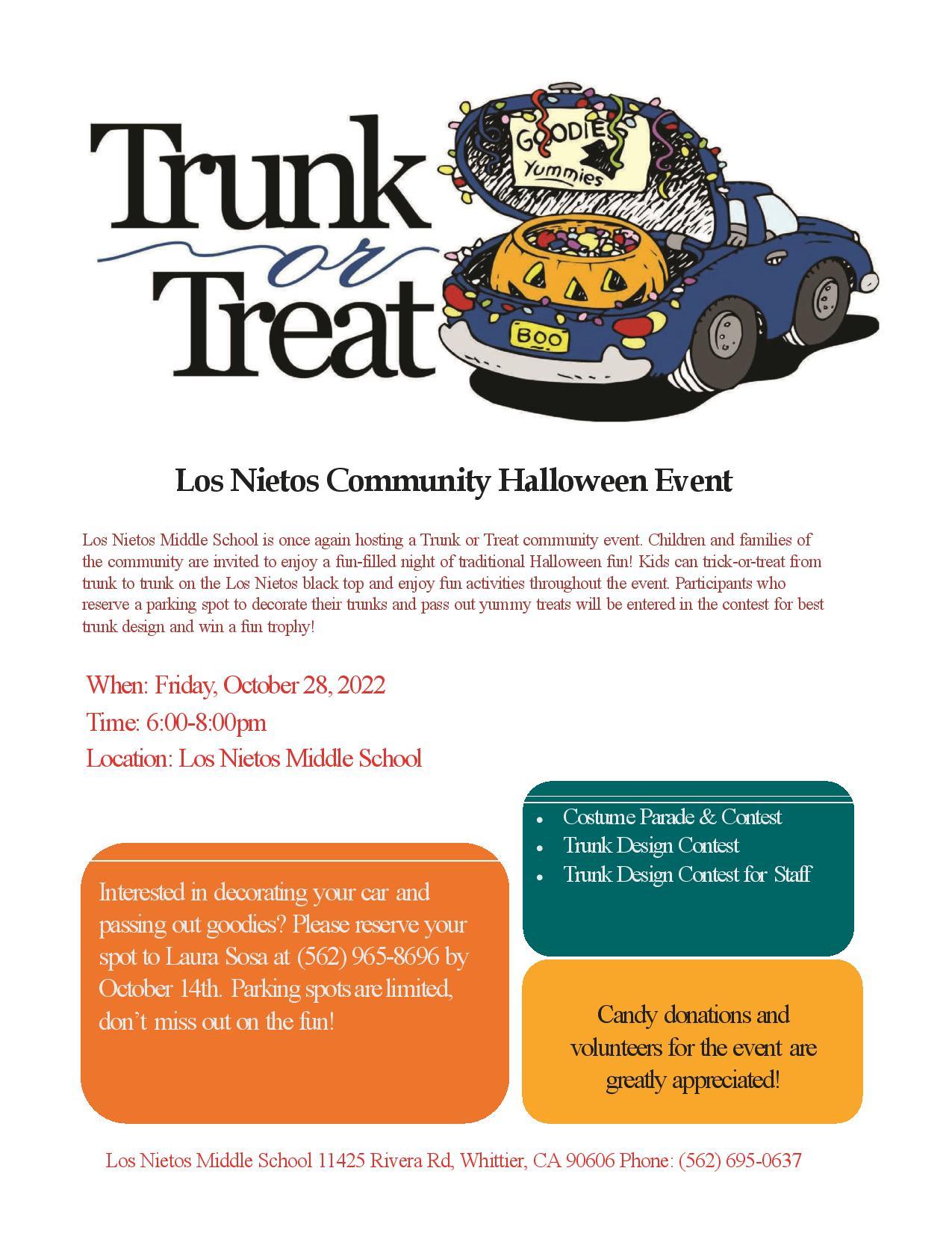 Trunk or Treat flyer eng